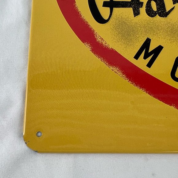 Harley Davidson Motorcycles Embossed Metal Sign "Los Angeles To New York - Picture 4 of 8